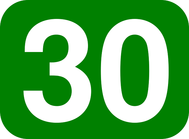 číslo 30